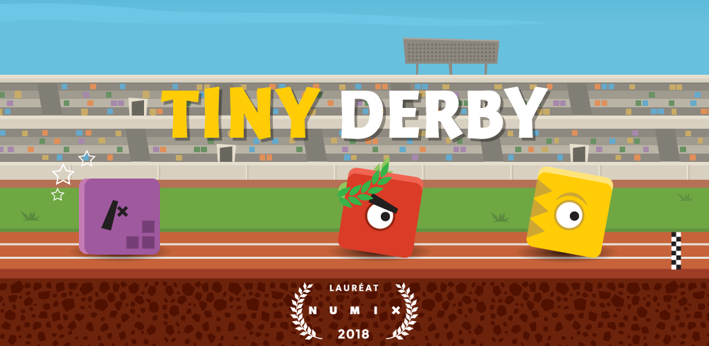 « Tiny Derby », un jeu de course de 24 tableaux, où les joueurs doivent aider de petites créatures à gagner la course en optimisant leurs capacités et en tendant des pièges à leurs compétiteurs pour les ralentir. 